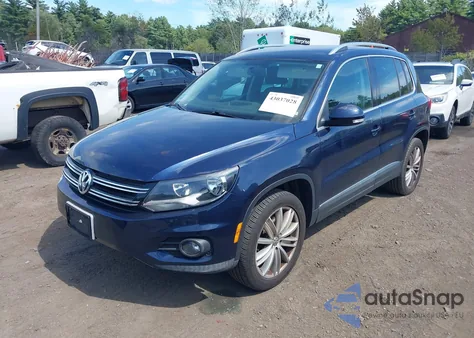 2012 Volkswagen Tiguan Se from USA, damaged, VIN WVGBV7AX2CW571887